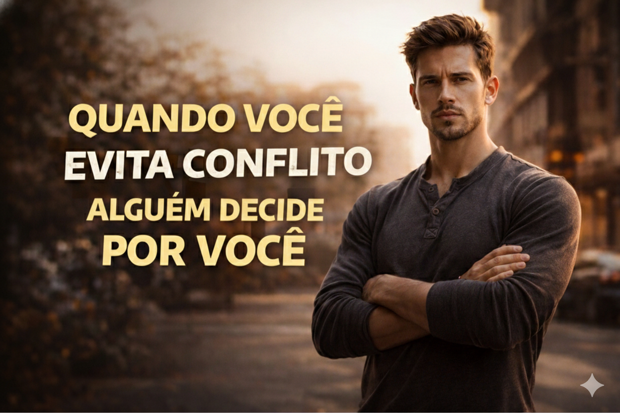 Quando você evita conflito, alguém decide por você