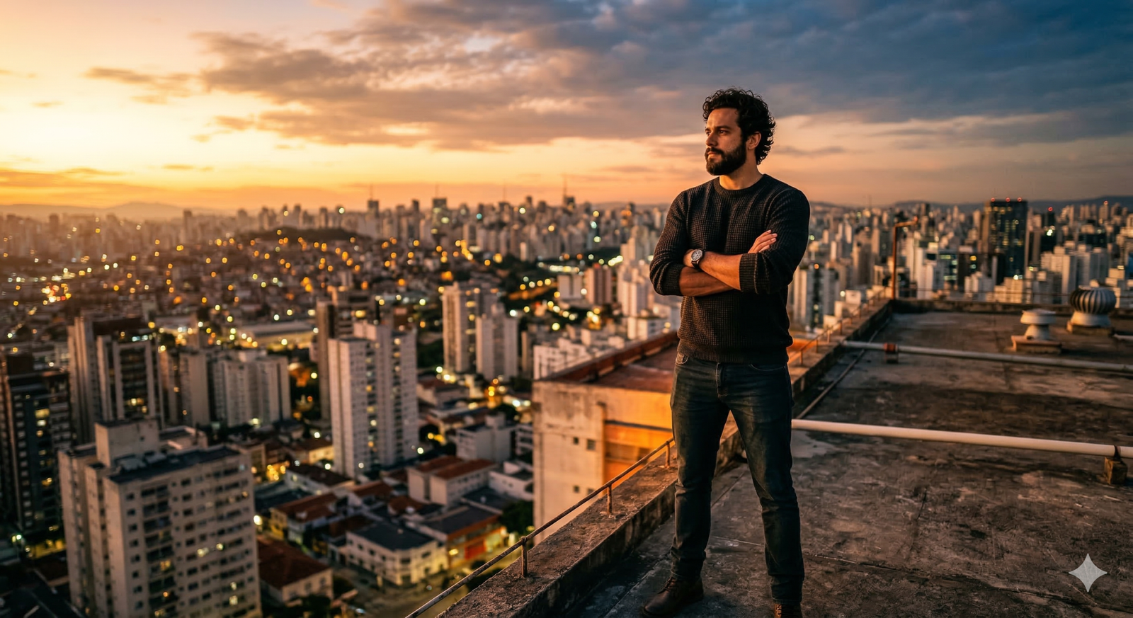 Homem com postura firme refletindo sobre recuperar respeito no relacionamento