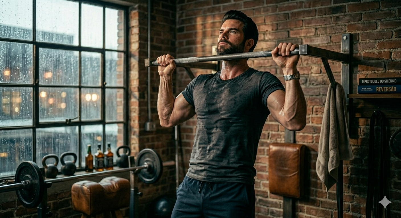 Postura Masculina Raiz: Por que o Treino é o Alicerce da Sua Autoridade